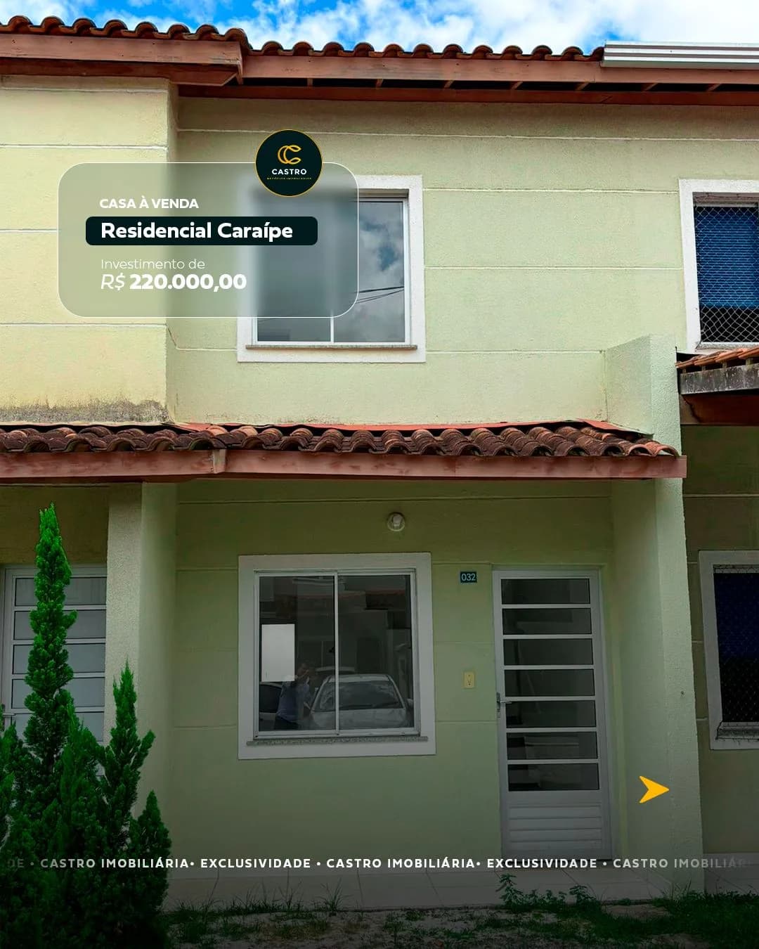 Duplex à venda no Residencial Caraípe